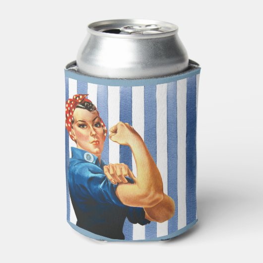 女性パワークーラーボックス 缶クーラー (缶正面)