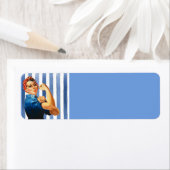 女性パワー差出人住所ラベル ラベル (インサイチュ)