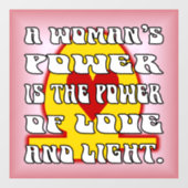 女性パワー ウィンドウサイン (シート)