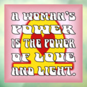 女性パワー ウィンドウサイン (シート3)