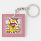 女性パワー キーホルダー (裏面)