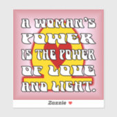 女性パワー シール (シート)