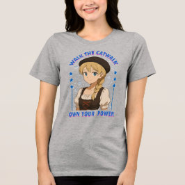 女性パワー トライブレンドTシャツ