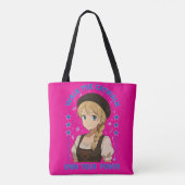 女性パワー トートバッグ (裏面)