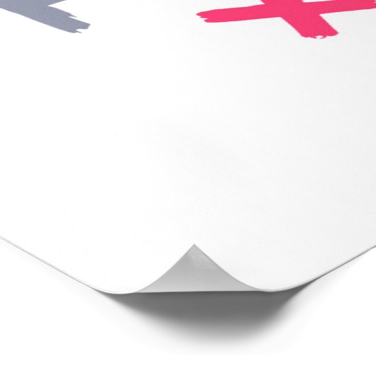 女性パワー ポスター (角)