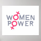 女性パワー ポスター (正面)