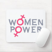 女性パワー マウスパッド (マウス)