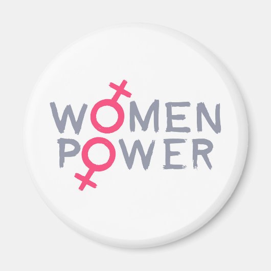 女性パワー マグネット (正面)