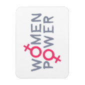 女性パワー マグネット (縦)