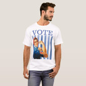 女性パワーTシャツ Tシャツ (正面フル)