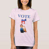 女性パワーTシャツ Tシャツ (正面)