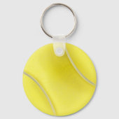 女性パーソナライズされた向けKeychain Tennis Gift キーホルダー (裏面)