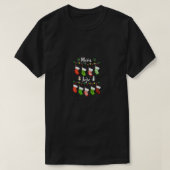 女性パーソナライズされた母Jojoクリスマスプレゼント – クリスマス Tシャツ (デザイン正面)