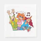 女性パートナー スタンダードランチョンナプキン (正面)