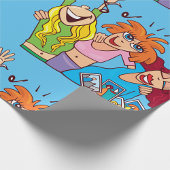 女性パートナー ラッピングペーパー