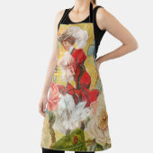 女性ビクトリアンおもしろい車 エプロン (インサイチュ)