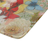 女性ビクトリアンおもしろい車 カッティングボード (角)