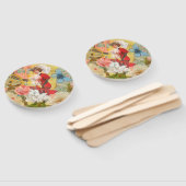 女性ビクトリアンおもしろい車 ハンドファン (組立なし)