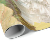 女性ビクトリアンおもしろい車 ラッピングペーパー (ロールコーナー)