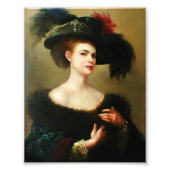 女性ビクトリアンウォールアートビクトリアン、ウォールアート、アート フォトプリント (正面)
