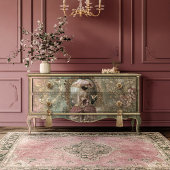 女性ビクトリアンポートレートバックヴィンテージバロック 薄葉紙