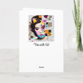 女性ビクトリアン紙 |恋しく思のユーザー カード (裏面)