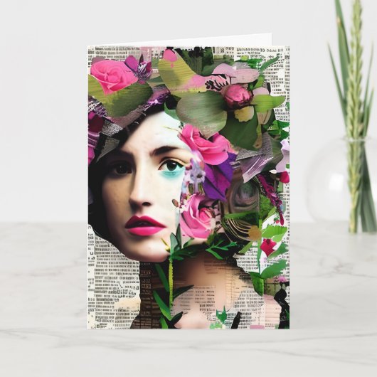 女性ビクトリアン紙 |恋しく思のユーザー カード (正面)