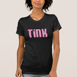 女性ピンクのTinkワイシャツ Tシャツ