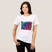 女性ファッション トライブレンドＴシャツ (正面全面)