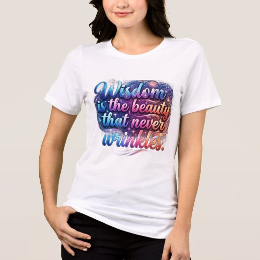 女性ファッション トライブレンドＴシャツ (正面)