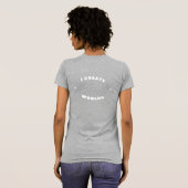 女性フィクション・デイTシャツ Tシャツ (裏面フル)