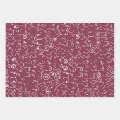 女性フェミニストの包装紙シート ラッピングペーパーシート (正面2)