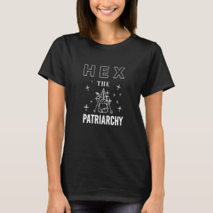 女性フェミニスト 魔女 フェミニズム 家父長制を呪詛 Tシャツ