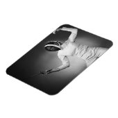 女性フェンシング マグネット (左側)