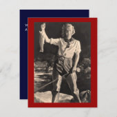 女性フライフィッシンググループクラブへのご招待 招待状 (正面/裏面)