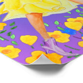 女性フリースピリットのポスター ポスター (角)