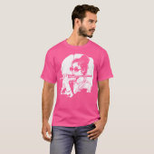 女性フルートスケッチフルート二重奏 Tシャツ (正面フル)