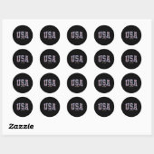 女性フローラ米国Est 1776 7月ガーリーの4thアメリカ ラウンドシール (シート)