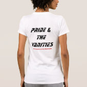 女性プライド、プライド3000、TM Tシャツ (裏面)