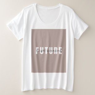 女性プラスのサイズのフライト付き添い人Tシャツ プラスサイズTシャツ
