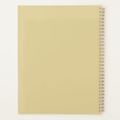 女性プランナーヴィンテージとレトロ プランナー手帳 (裏面)