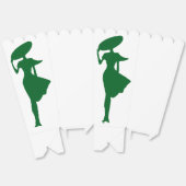 女性ベクスタイリッシュタグラフィックの好意ボックス フェイバーボックス (見開き)