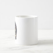 女性ベテランマグ コーヒーマグカップ (中央)