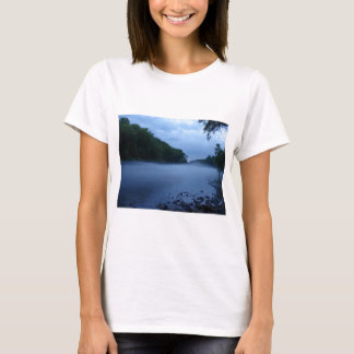 女性ベビードールの(合う) - Chattahoocheeの川の霧 Tシャツ