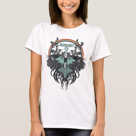 女性ベビードールのTシャツ Tシャツ (正面)