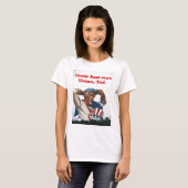 女性ベビードール(合う) Tシャツ (正面フル)