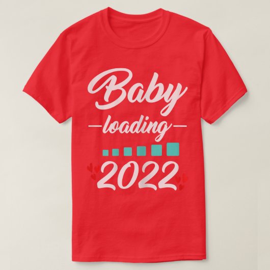 女性ベビーロード2022epectant母妊娠 tシャツ (デザイン正面)