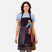 女性ベーキングパン、ジャン=フランソワミレット エプロン (着用した状態)