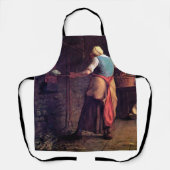 女性ベーキングパン、ジャン=フランソワミレット エプロン (正面)
