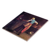 女性ベーキングパン、ジャン=フランソワミレット タイル (側面)